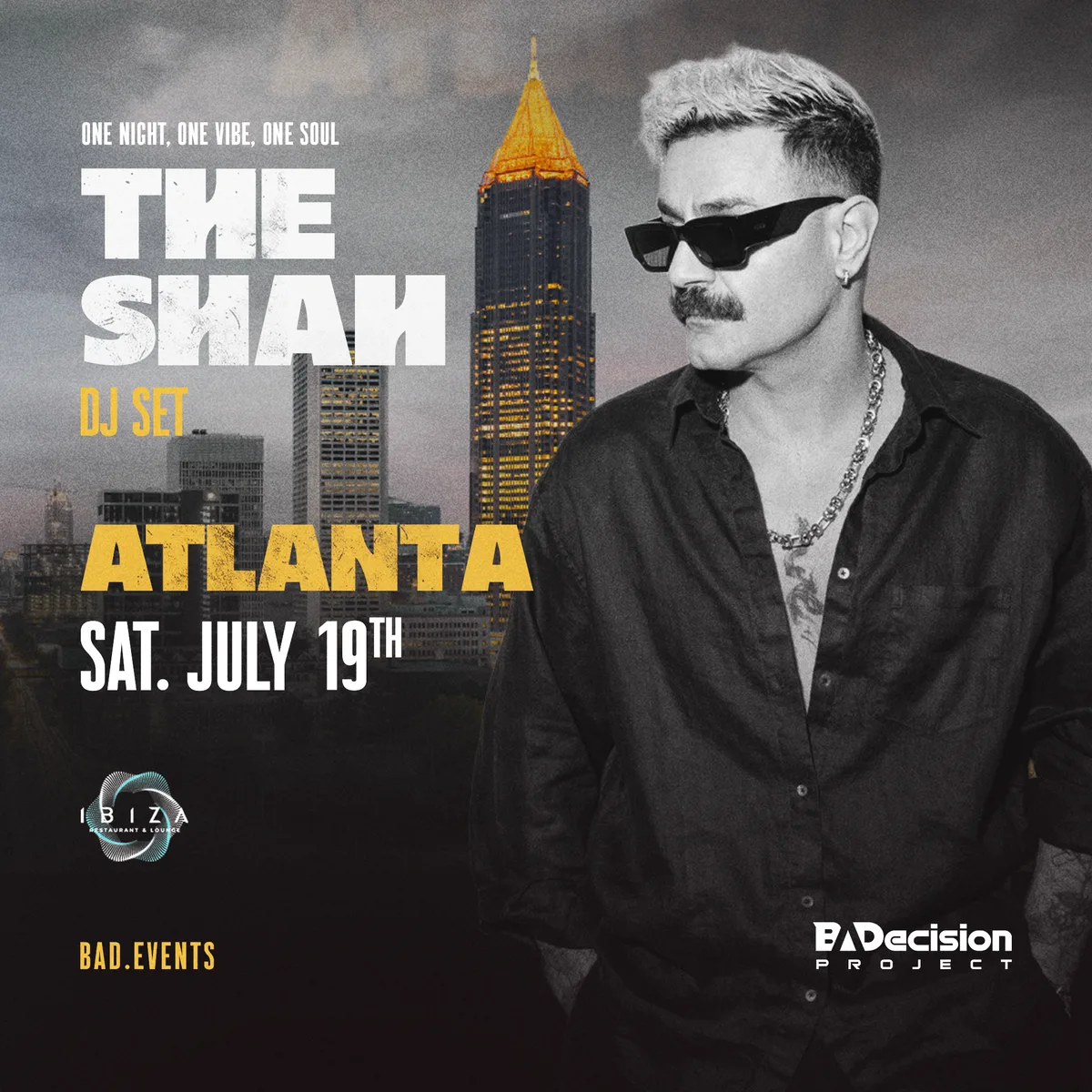 The Shah Live in Atlanta in ATLANTA event artwork