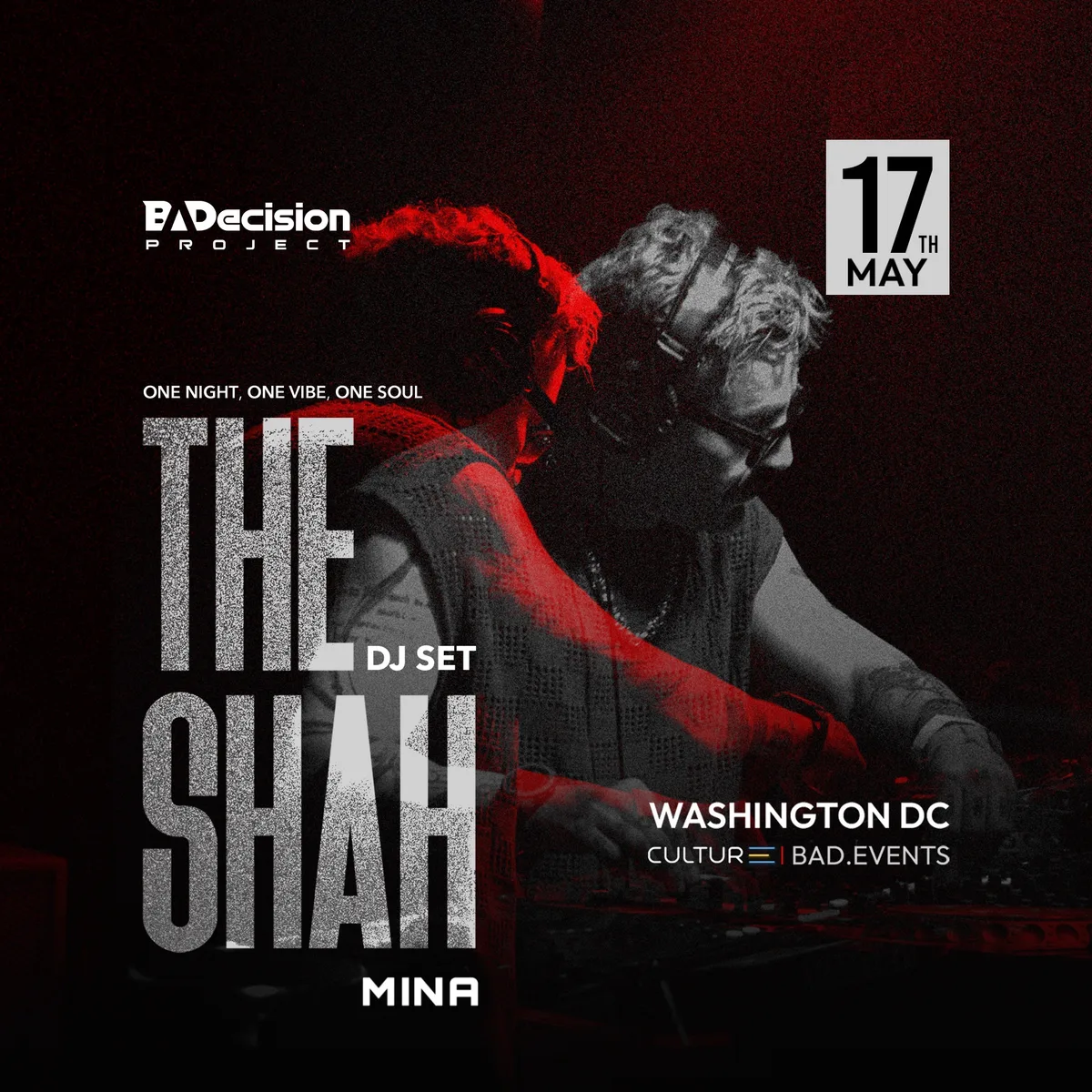 The Shah Live in Washington DC in WASHINGTON, DC event artwork